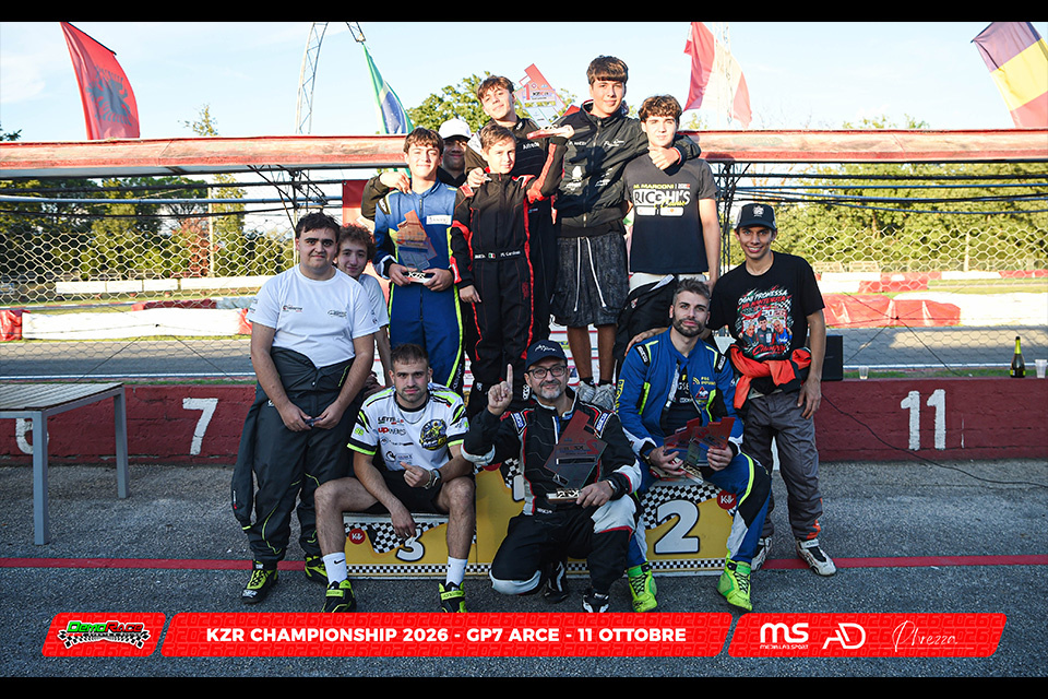 Ad Arce assegnati i titoli nazionali del KZR Championship