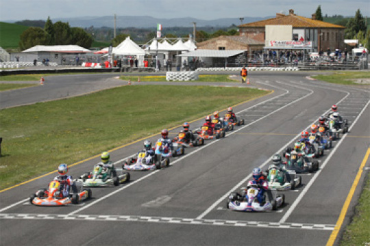 AL CIRCUITO DI SIENA IL 27 MAGGIO LA COPPA CSAI TERZA ZONA, TUSCANY CHALLENGE E ROK CUP