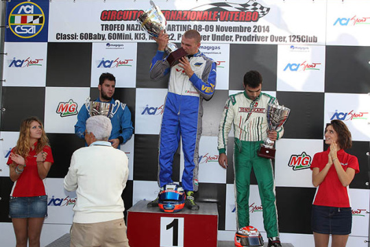 OTTIMO SUCCESSO A VITERBO PER L’ASSEGNAZIONE DEI TITOLI DEL TROFEO NAZIONALE ACI-CSAI KARTING