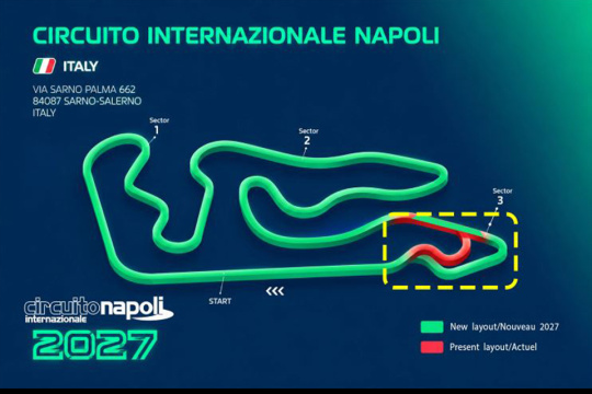 Il Circuito Internazionale Napoli di Sarno svela gli aggiornamenti per la stagione 2027